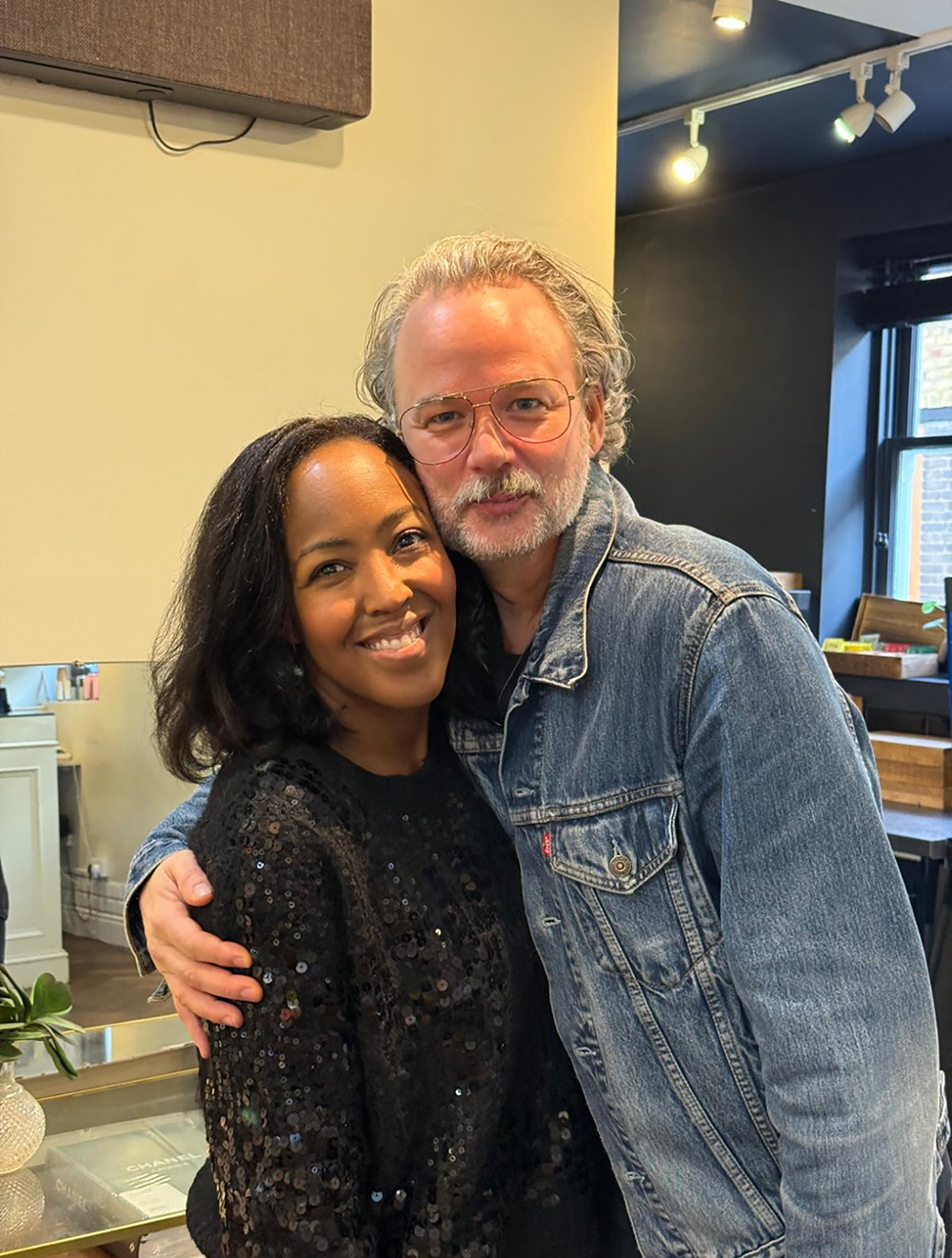 Andreas Wild with Angelica Bell