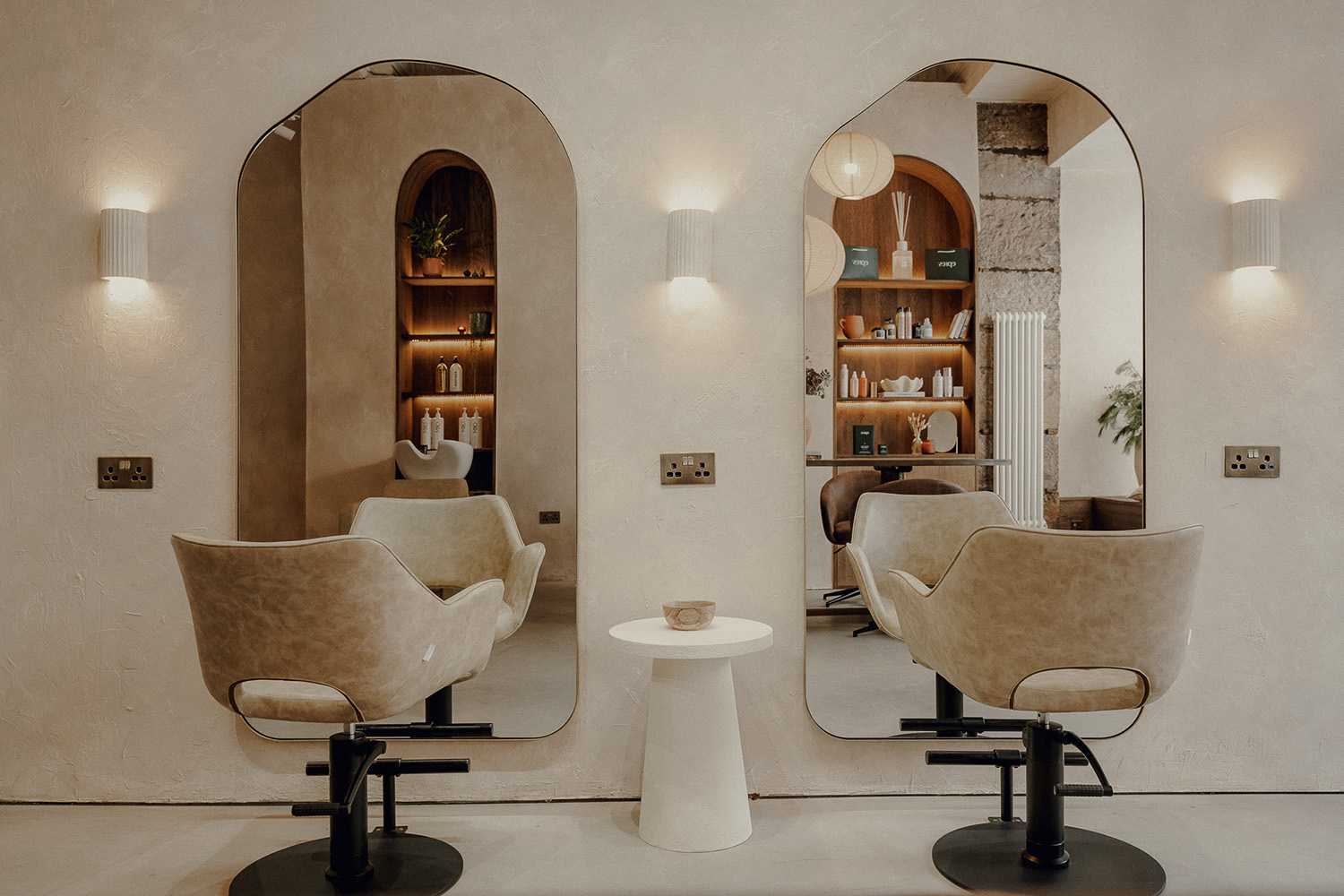 Hair salon interior
