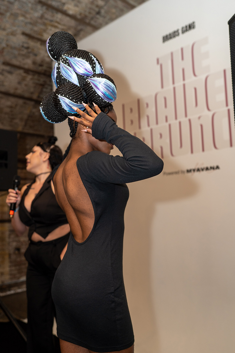 Braids Gang Avant-Garde Hair Showcase at Braiders Brunch