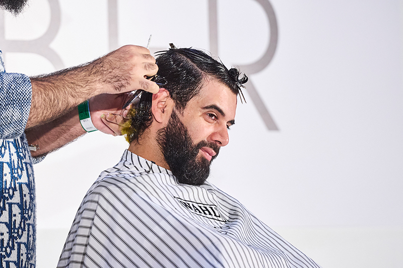 zanear barber modern barber stage salon international 2025