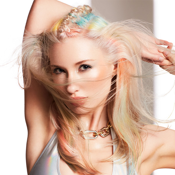 Vanilla blonde hair colour by Tracey Ann Smith