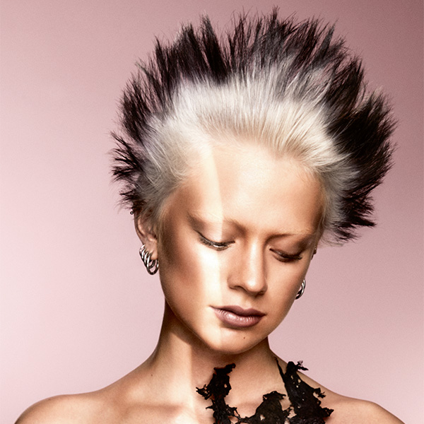 Spiky hair by Michela Bazzoli and Charley Henery