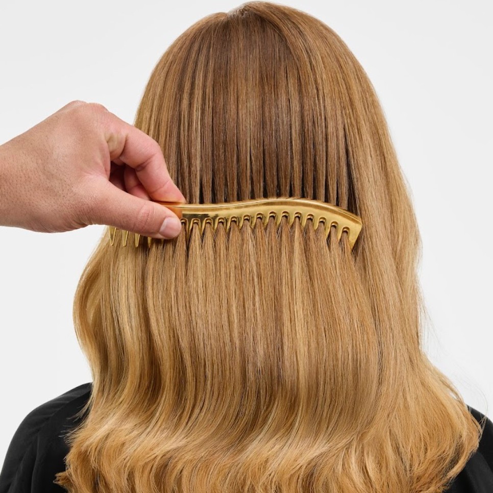 Comb though hair