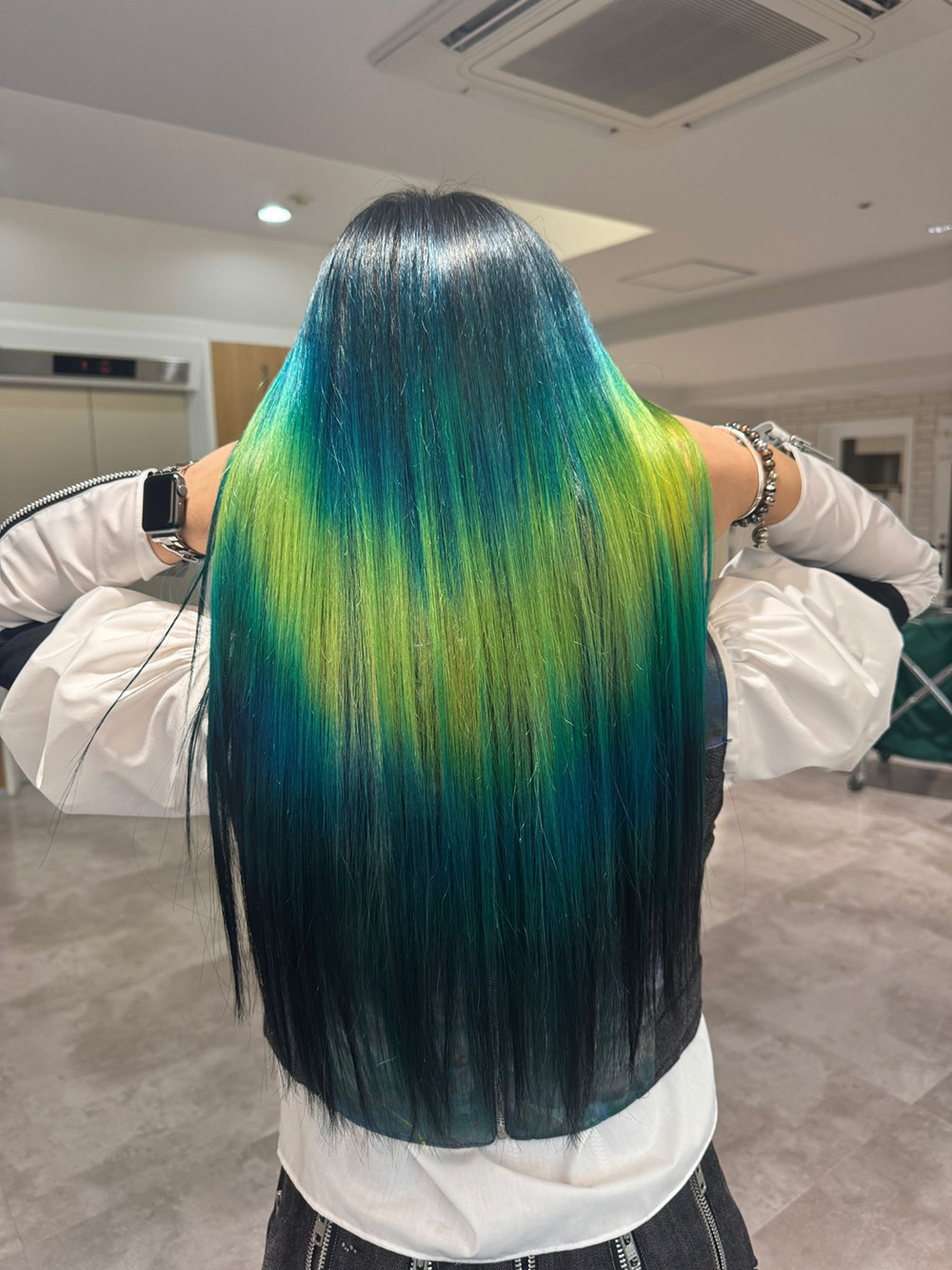 Creative hair colour by Heffy Wheeler