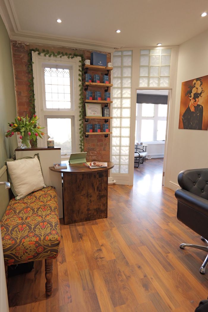 Reception area inside Lukas Payne | Hair Studio in Wolverhampton
