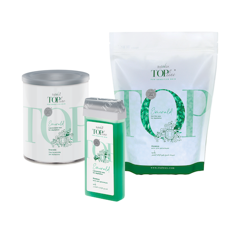 Italwax Top Line Emerald waxing products from Wax Store