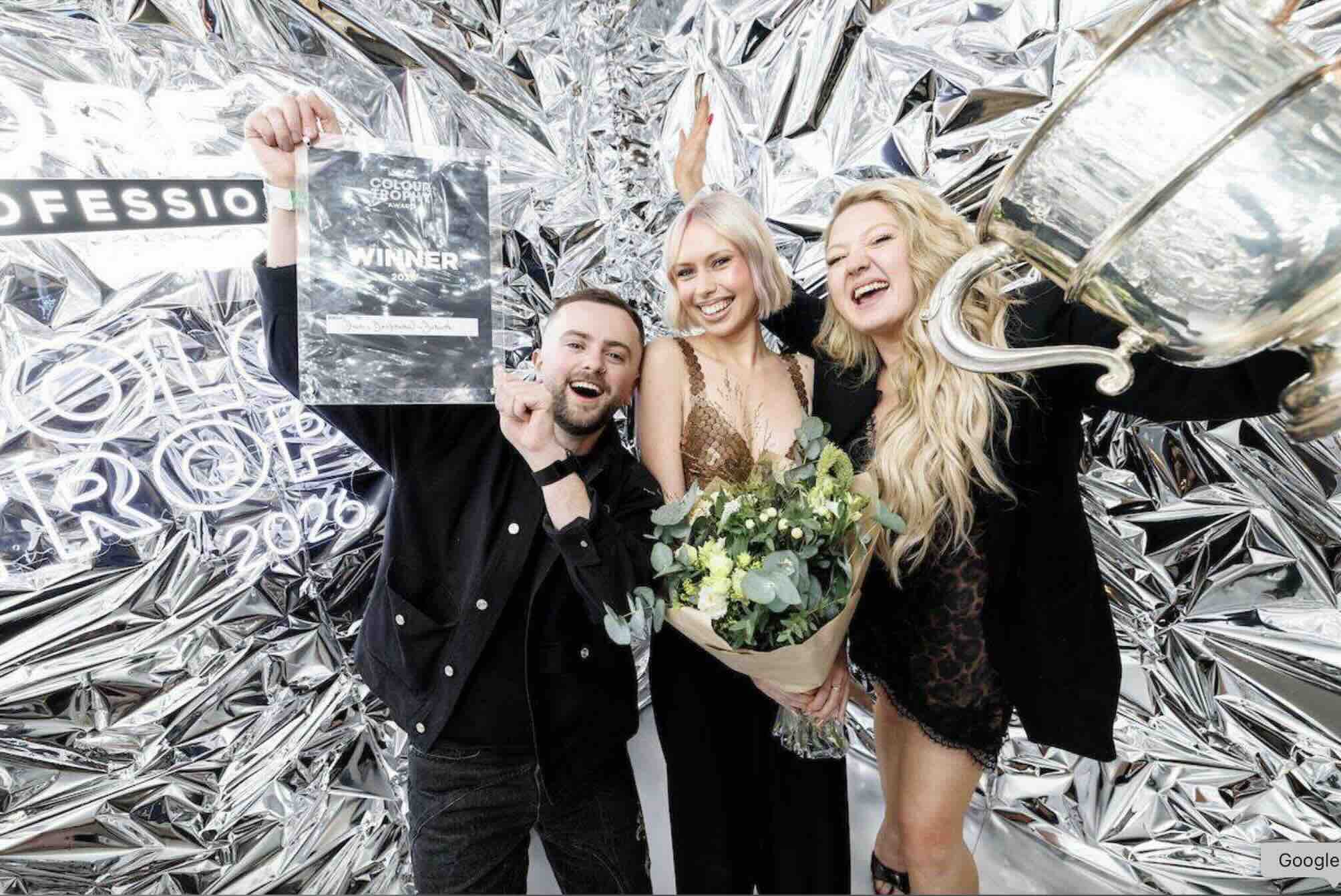 L'Or&eacute;al Colour Trophy Ireland Award Winner: Shannan Devoy and Sam Reddy, Dylan Bradshaw, Dublin 