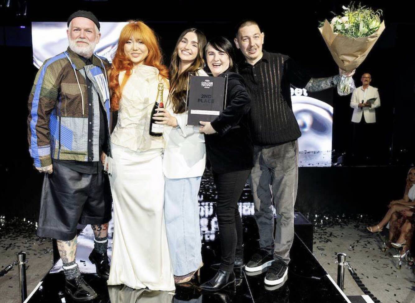 L'Or&eacute;al Colour Trophy Ireland&nbsp;Second Place: Antonia O&rsquo;Shaughnessy and Philip Lambe, Style Club South William Street