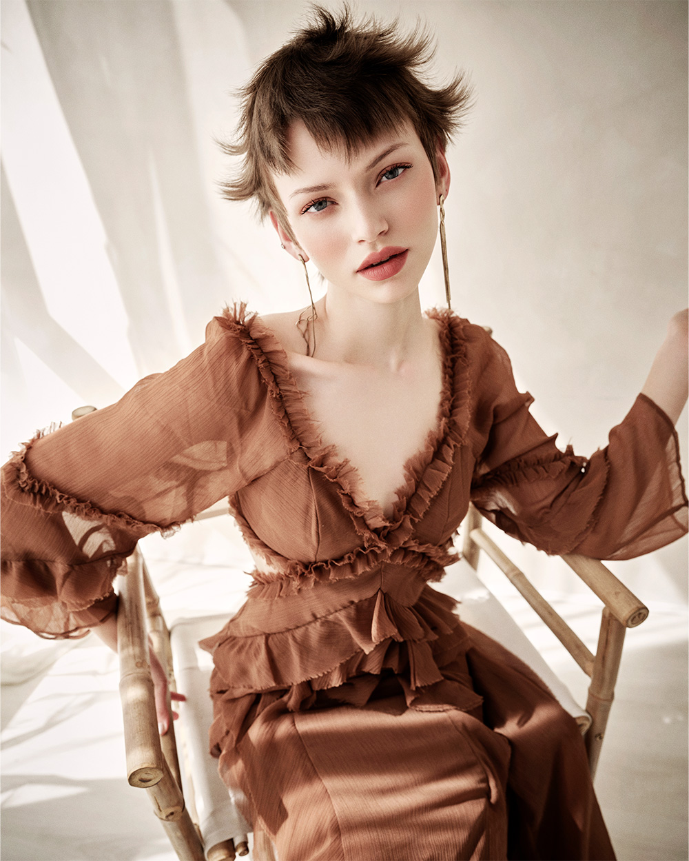 Pixie with Fringe by Rick Roberts